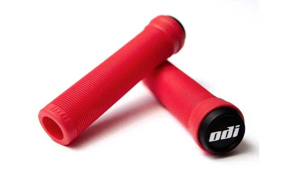 Гріпси ODI Soft Longneck BMX Single Ply Bright Red Гріпси ODI Soft Longneck BMX Single Ply Bright Red