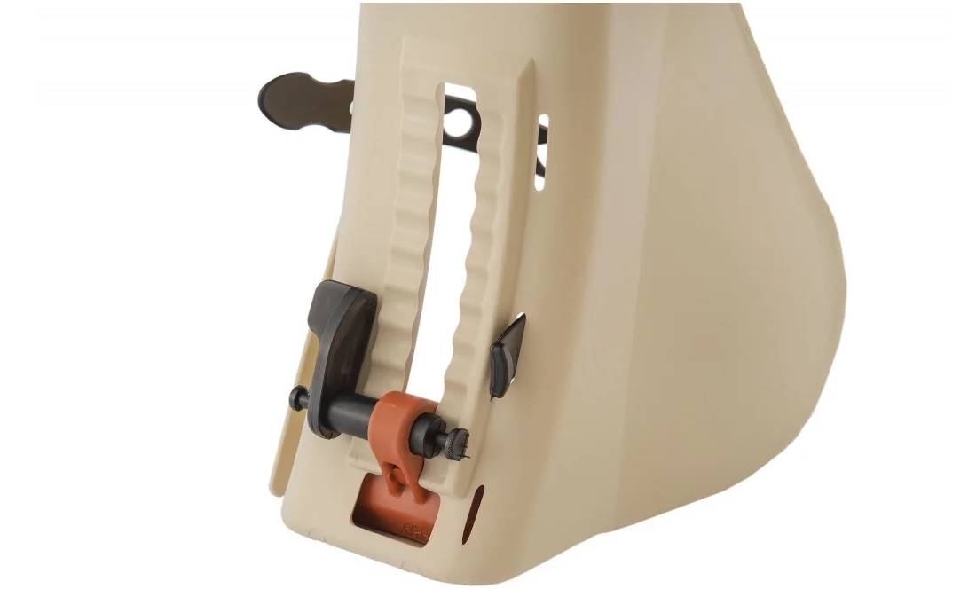 Вело дитяче крісло HTP Fraach на підсідельну трубу, до 22кг бежевий 3