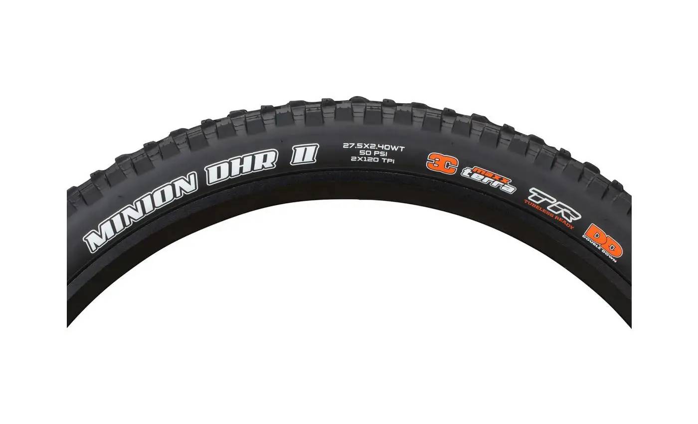 Фотография Покрышка Maxxis MINION DHR II 27.5X2.40WT TPI-120X2 Foldable 3CT/DD/TR 4