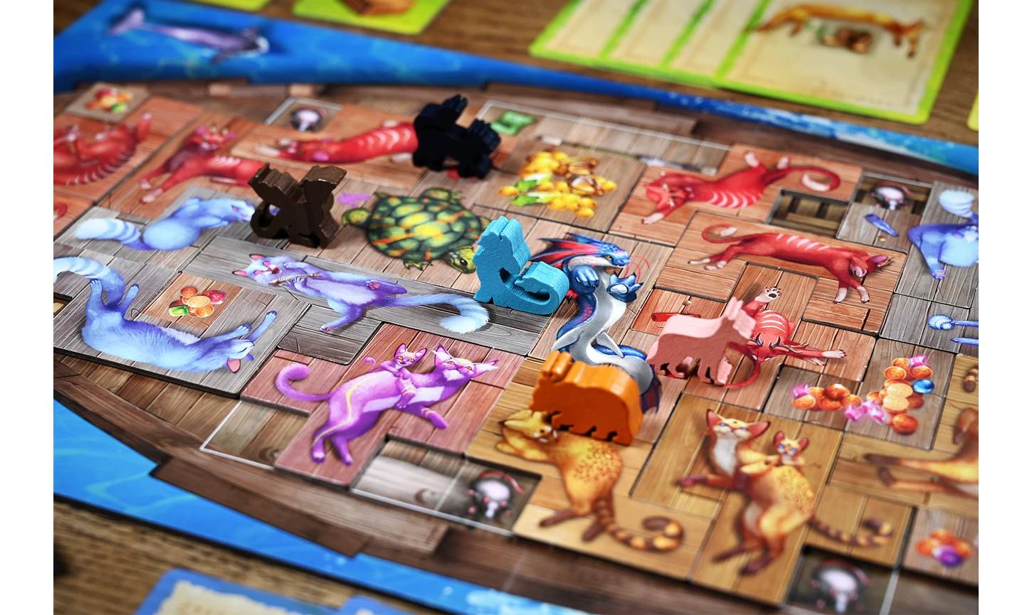 Настольная игра Остров кошек: Котята и зверята (The Isle of Cats: Kittens + Beasts) 4