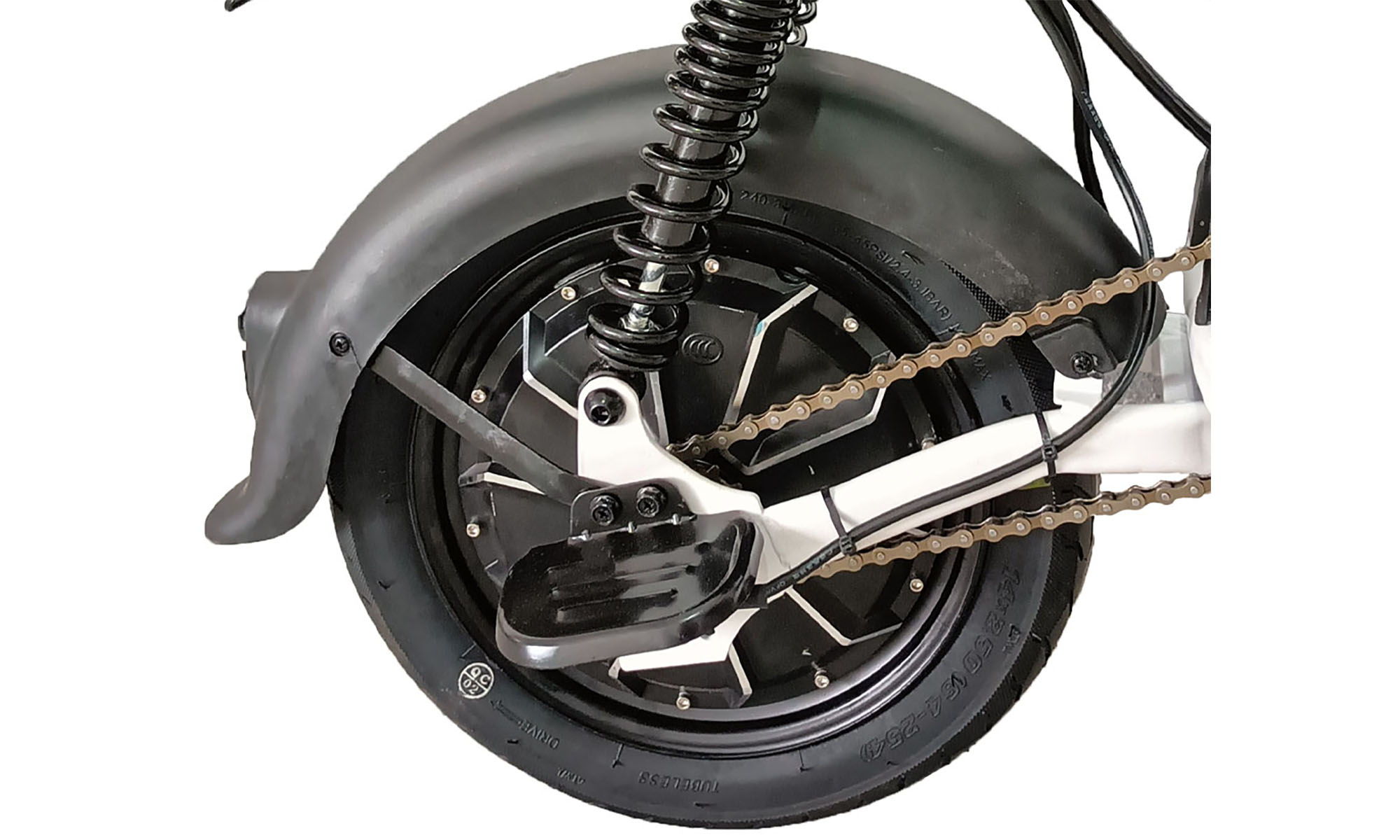 Электровелосипед SPARK COMPACT 14" 48V/400W/12Ah Чёрный 2