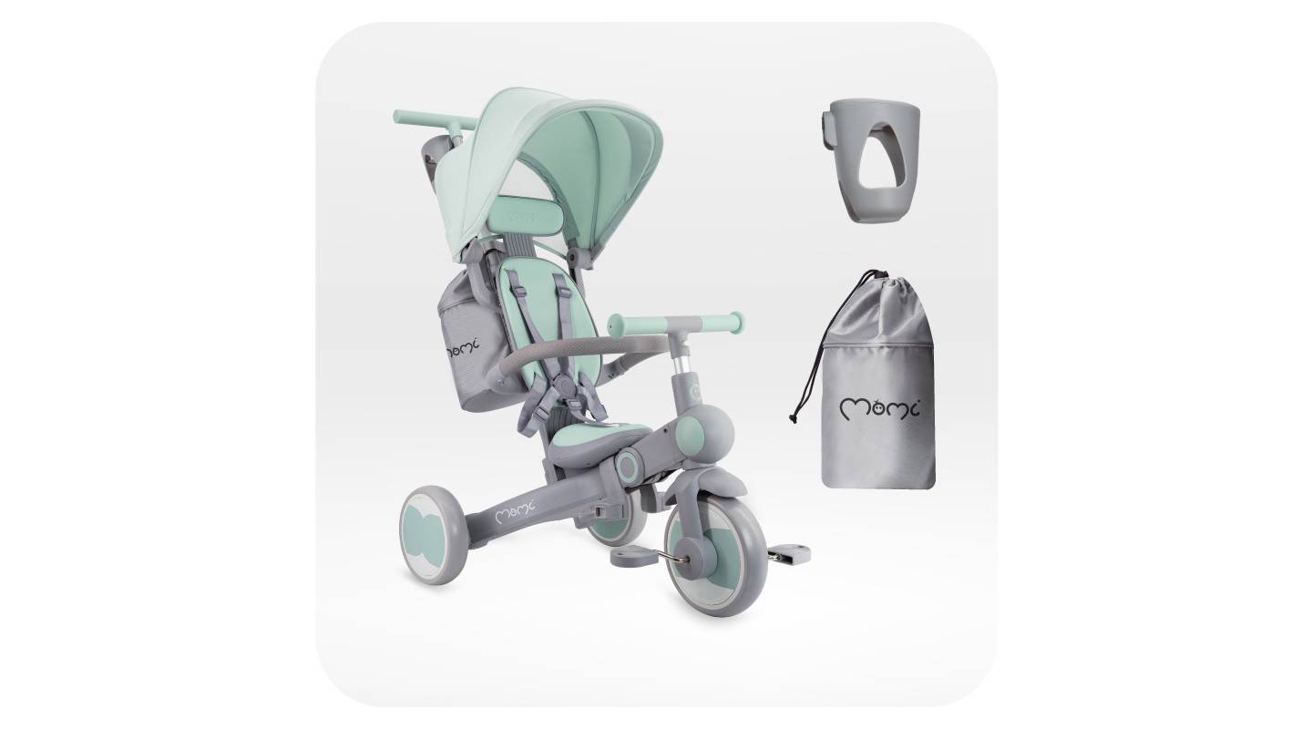 Трехколесный велосипед MoMi SOLIVIA Green 17