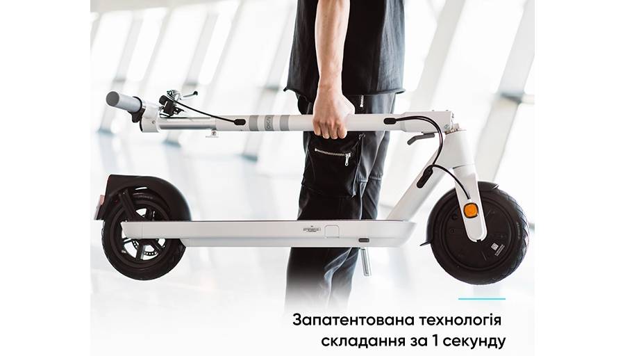 Электросамокат OKAI ES10-NEON Lite 9" 300(600)W, 7.8Ah, NFC, App, белый 5