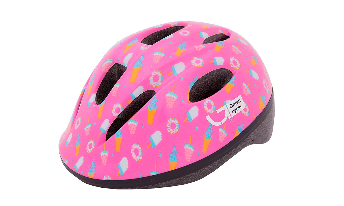 Фотография Шлем детский Green Cycle Sweet  размер S (48-52 см), Розовый 