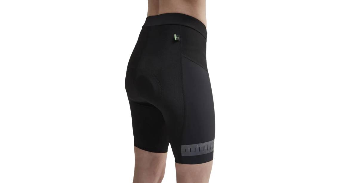 Велошорты Craft Hale Glow Shorts женские, размер S, сезон SS 19, черный 5