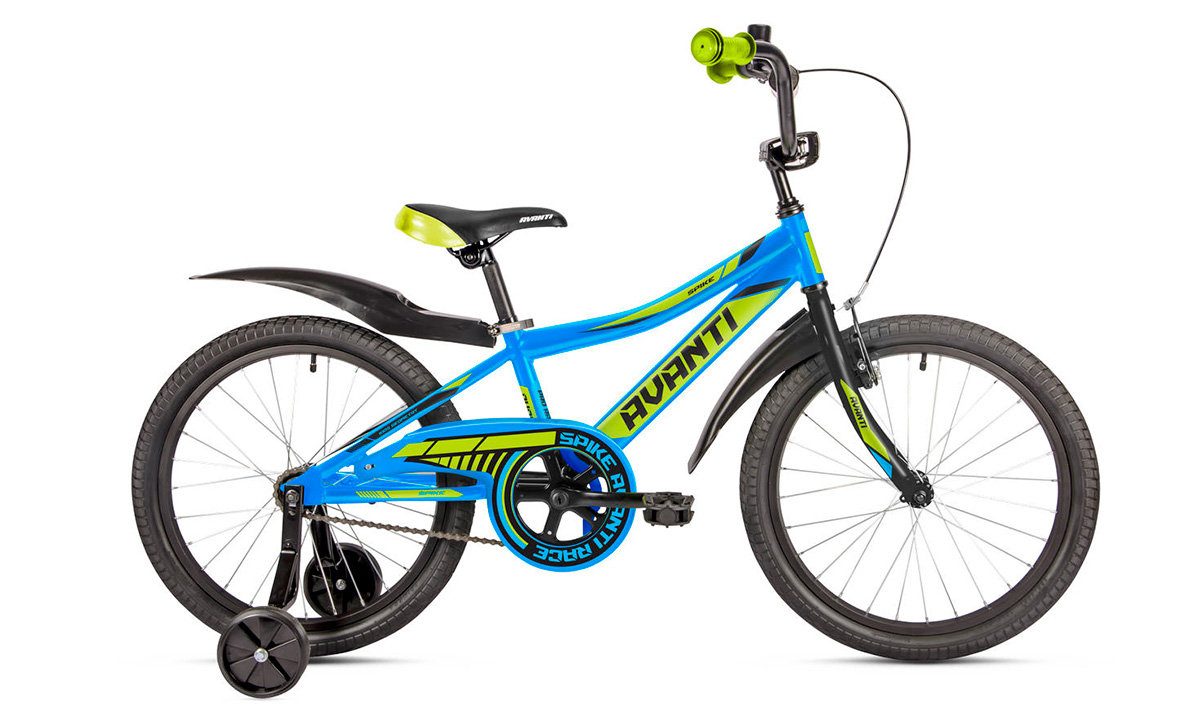 Фотографія Велосипед Avanti SPIKE 20" 2021 Синьо-зелений 