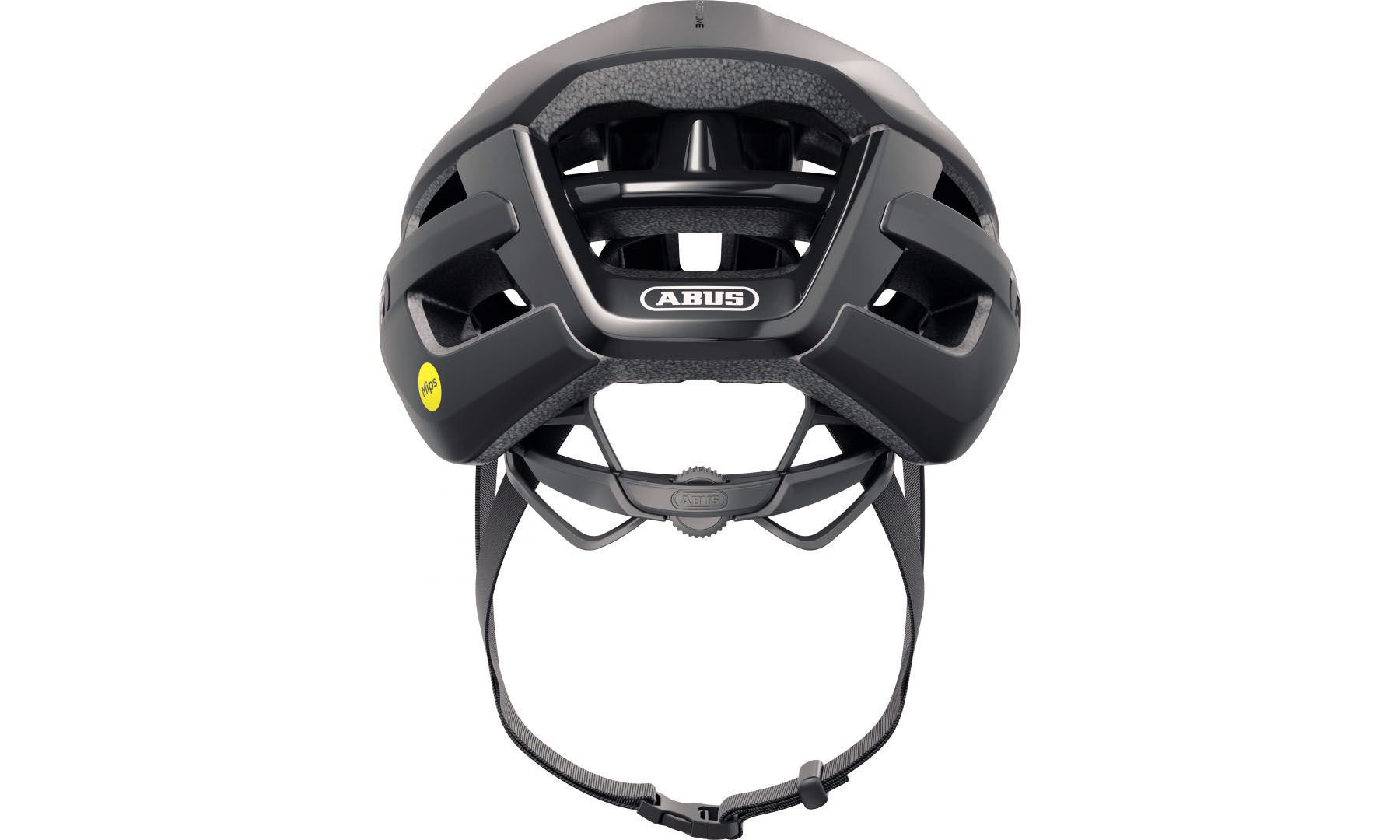 Велошлем спортивный ABUS POWERDOME MIPS velvet black, размер M (54-58 см), черный 3