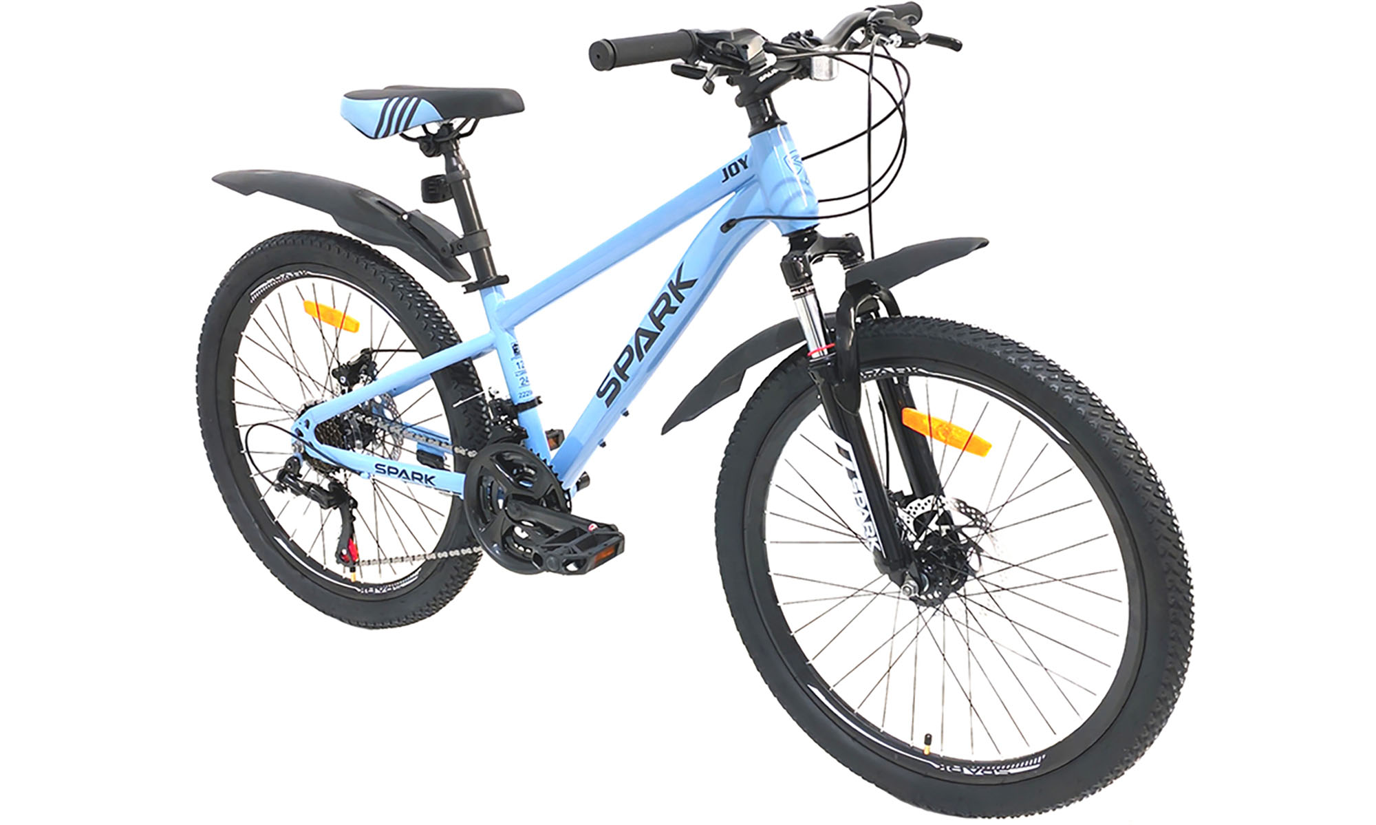 Велосипед SPARK JOY 24", размер XXS, рама 12", 2025, голубой 4