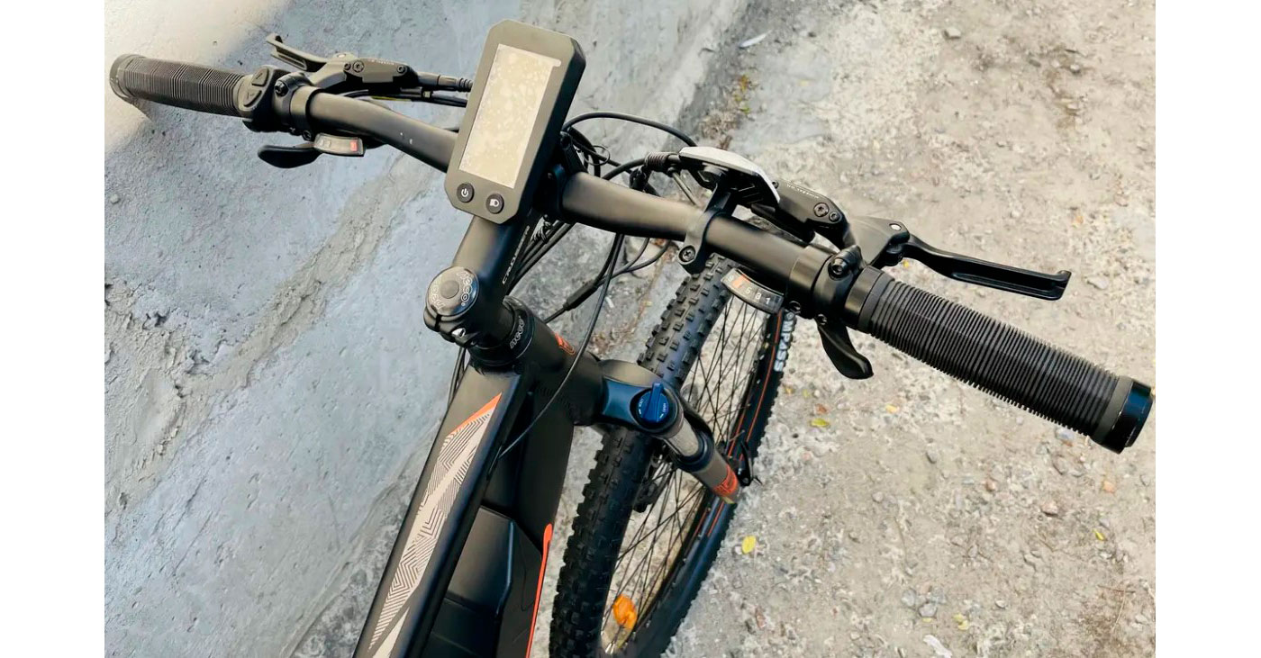 Велосипед Crosser E-GROVES 27,5" 36V/350W 14A Чорно-червоний 2