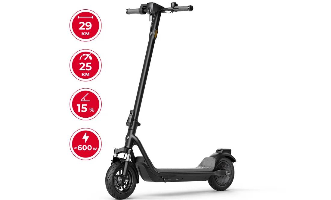 Электросамокат NIU KQi 100P 9.5", 300(600)W, 5.2Ah, Серый 7 Электросамокат NIU KQi 100P 9.5", 300(600)W, 5.2Ah, Серый 7