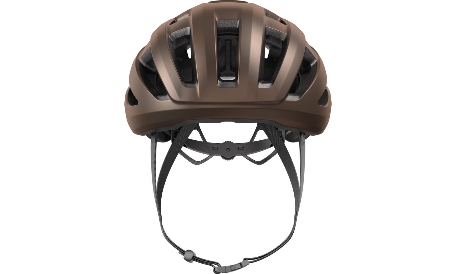 Велошолом спортивний ABUS POWERDOME ACE metallic copper, розмір L (57-61 см) 2