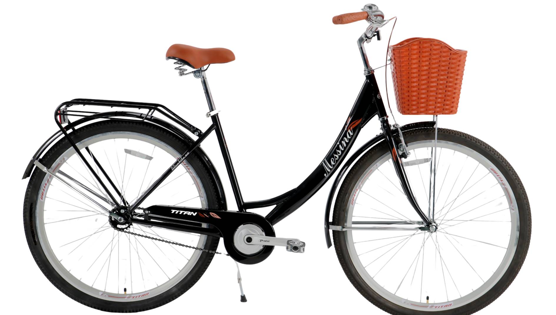 Фотография Велосипед Titan Messina 28" размер M рама 18" (2024), Черный