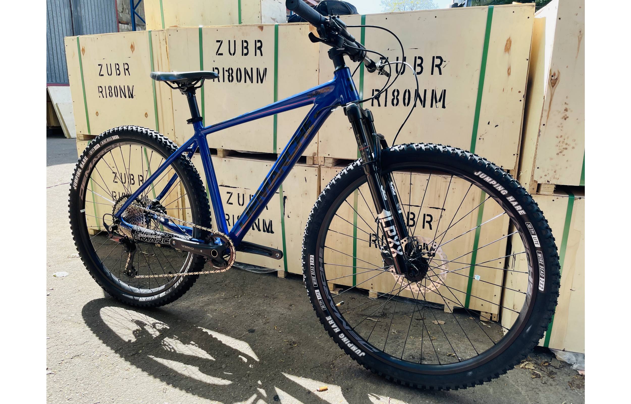 Велосипед DeMARCHE Warrior 29" размер L рама 19 2022 Синий 9 Велосипед DeMARCHE Warrior 29" размер L рама 19 2022 Синий 9