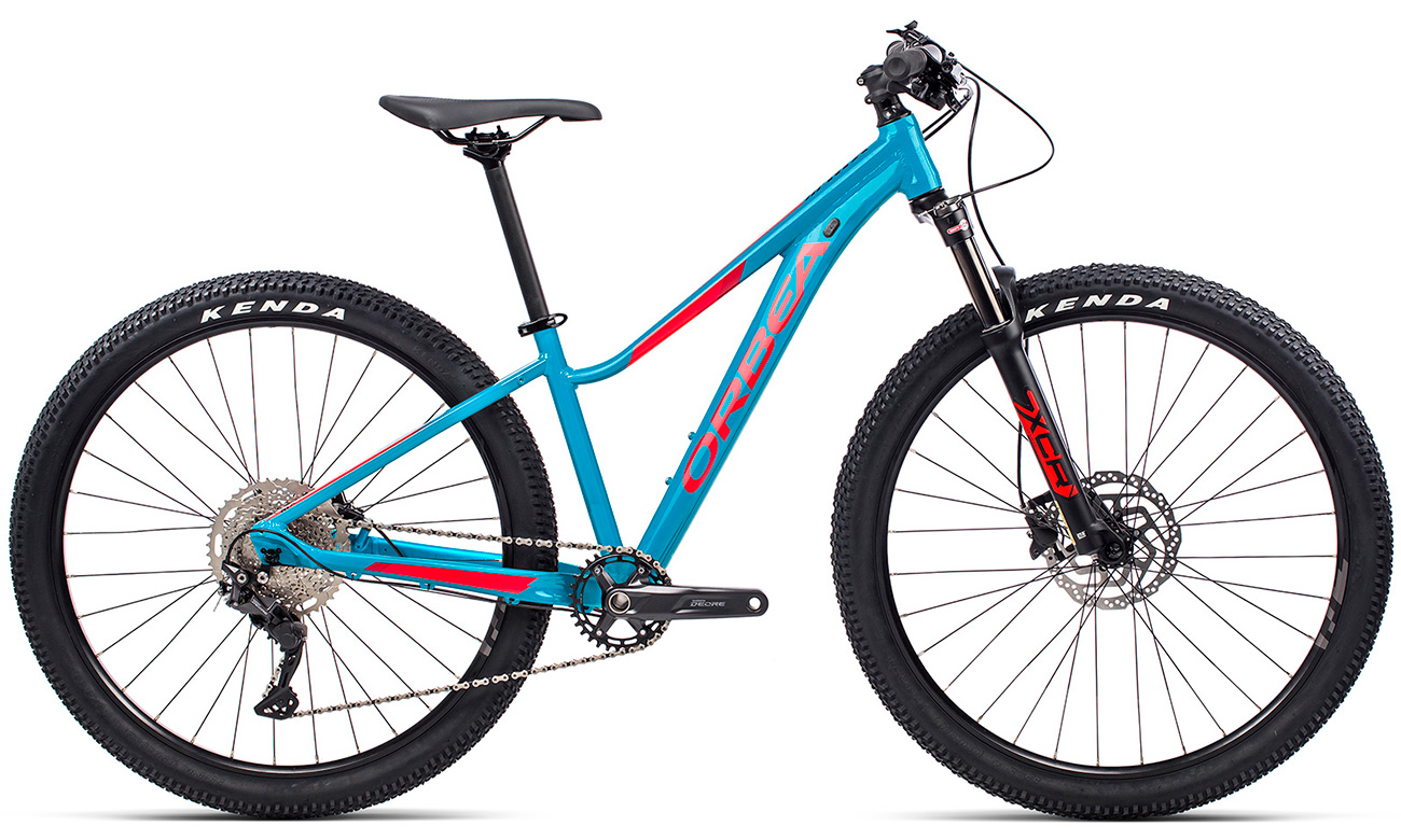 Подростковый велосипед Orbea MX ENT XS XC 27,5" размер XS 2021 Сине-красный