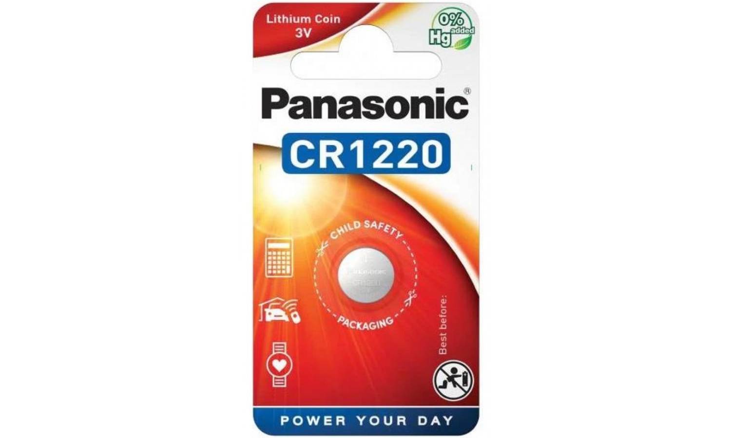 Батарейка Panasonic CR1632 3 V 1шт (BAT024) 