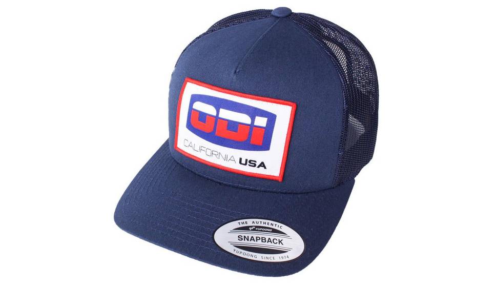 Кепка ODI California Hat Flat Bil Retro/Dad Navy/White 