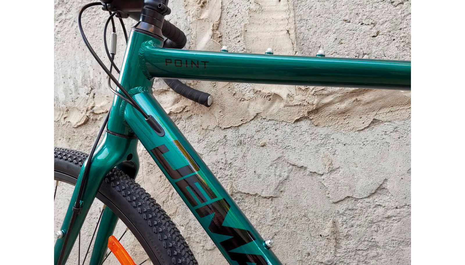 Фотография Велосипед DeMARCHE Gravel Point 2x9 28" размер L 2022 Зеленый 2