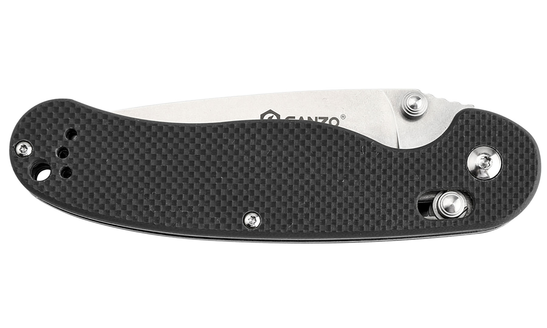 Нож складной Ganzo D727M-BK черный (D2 сталь) 2
