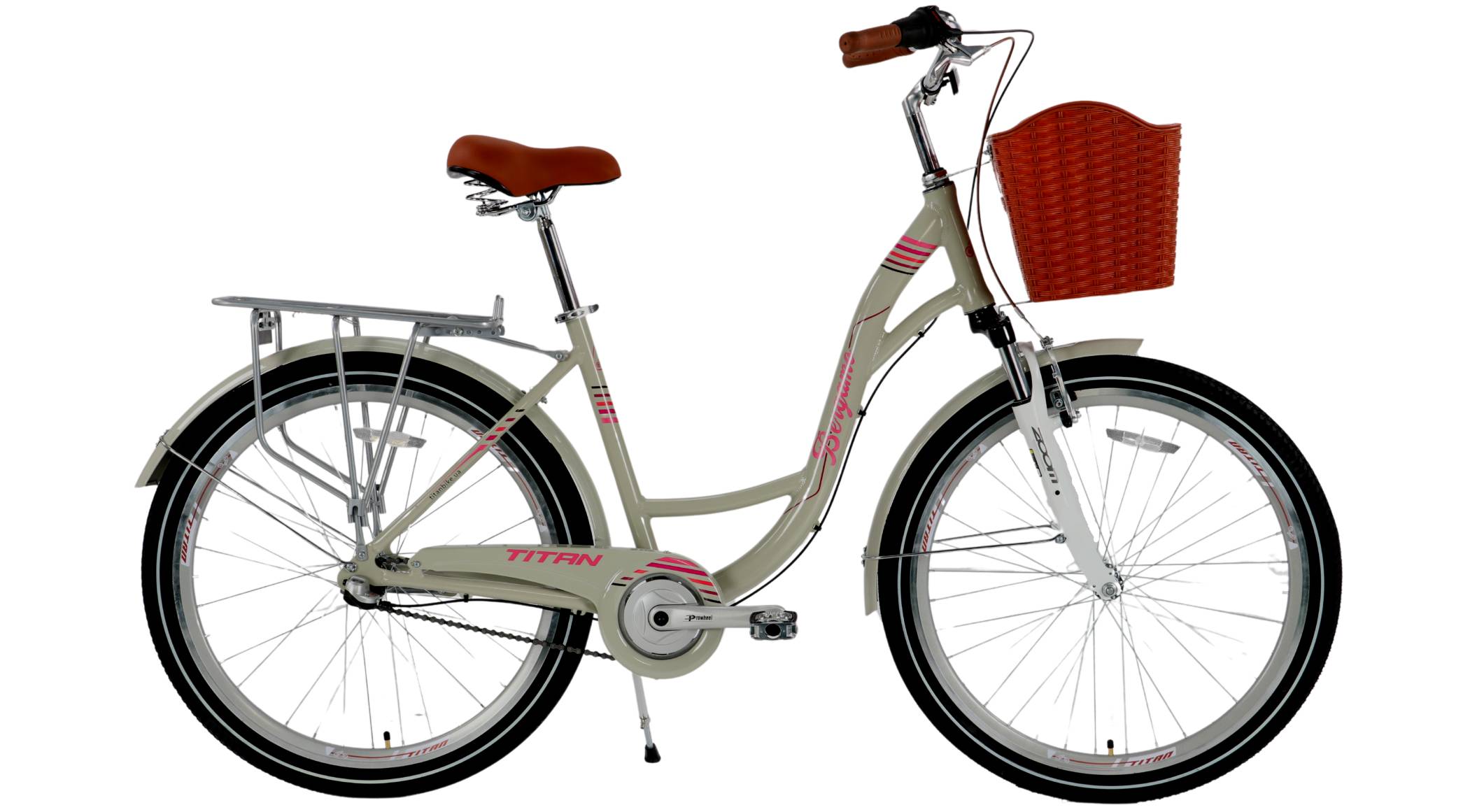 Фотографія Велосипед Titan Bergamo NX 3 sp 26", розмір M рама 17" (2024), Сірий