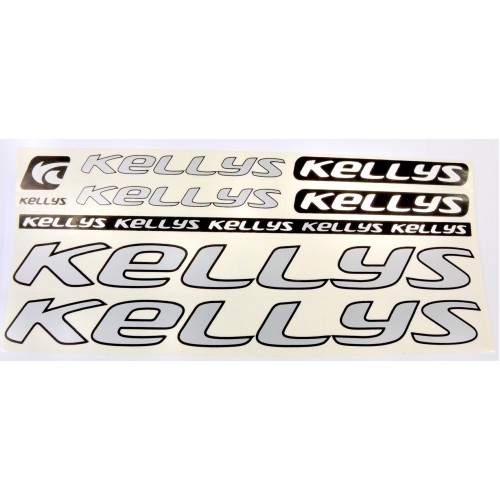 Фотографія Kellys наклейка на раму велосипеда сірий