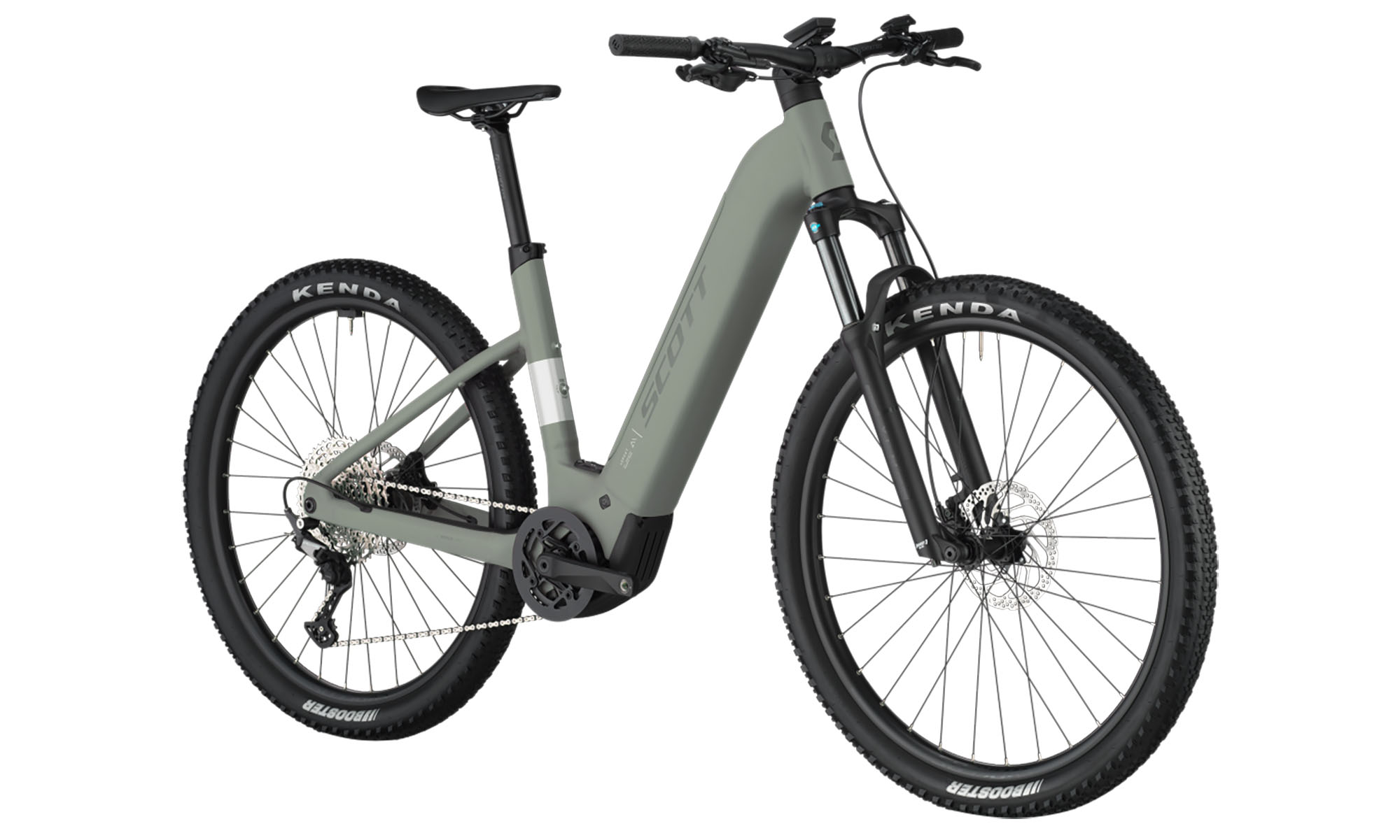 Электровелосипед SCOTT ASPECT ERIDE 900 WAVE 29", размер M, год 2025, зеленый 2