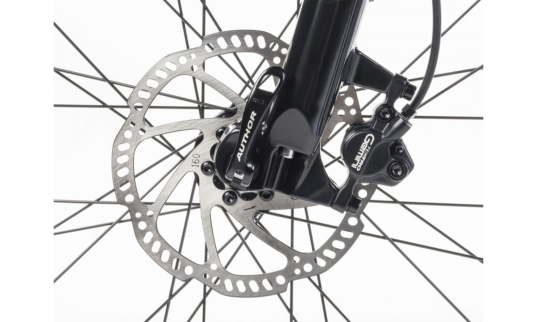 Велосипед AUTHOR Synergy 29", 2024, размер L, рама 20", цвет черный (зеленый) // черный 6