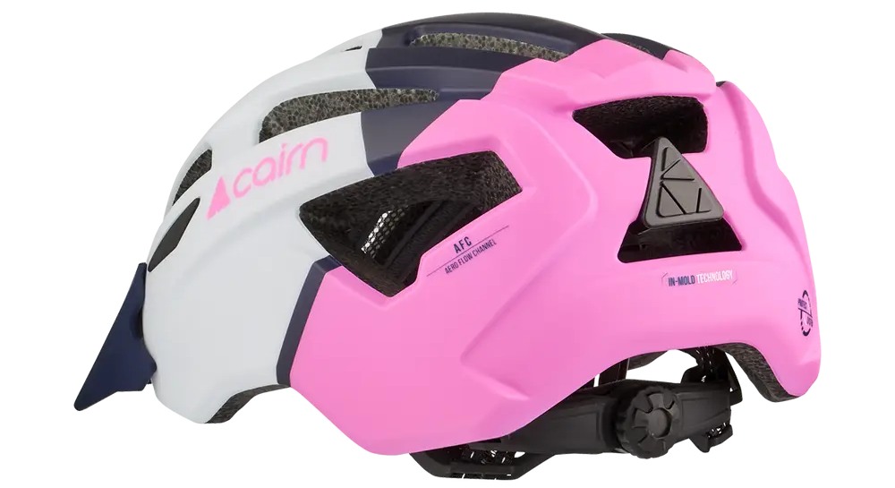 Фотография Велошлем Cairn Prism XTR Jr II white-pink размер М 52-55 см 3