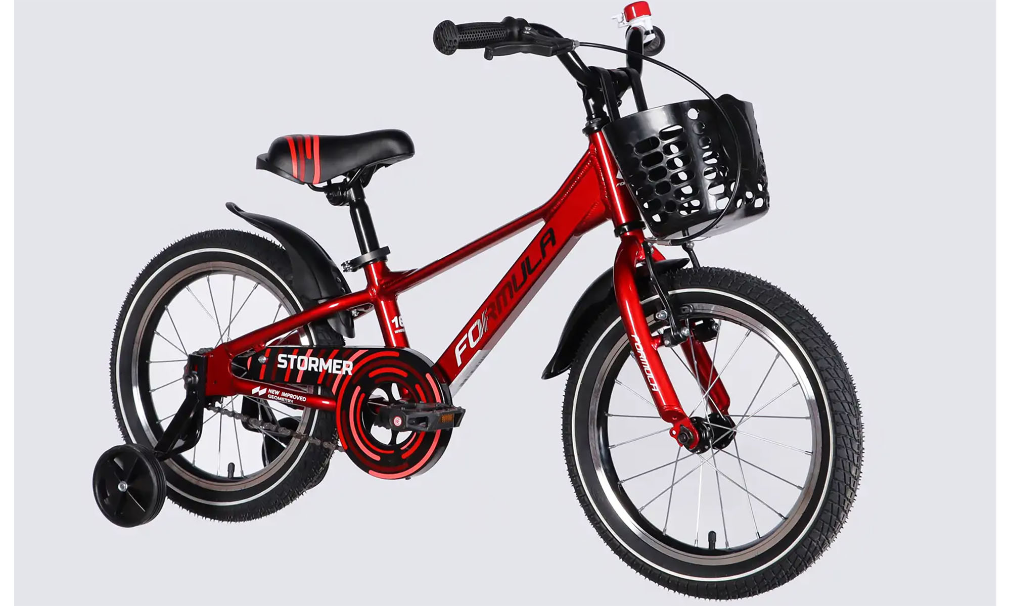 Велосипед Formula Kid STORMER BH 16", розмір XXS, рама-8,5", рік 2026, червоний 3