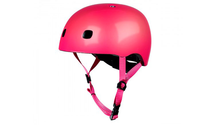Фотография Защитный шлем  MICRO Bright размер S Малиновый 5