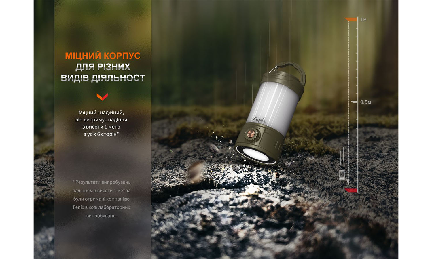 Фонарь кемпинговый Fenix CL26R Pro, мраморный белый 8