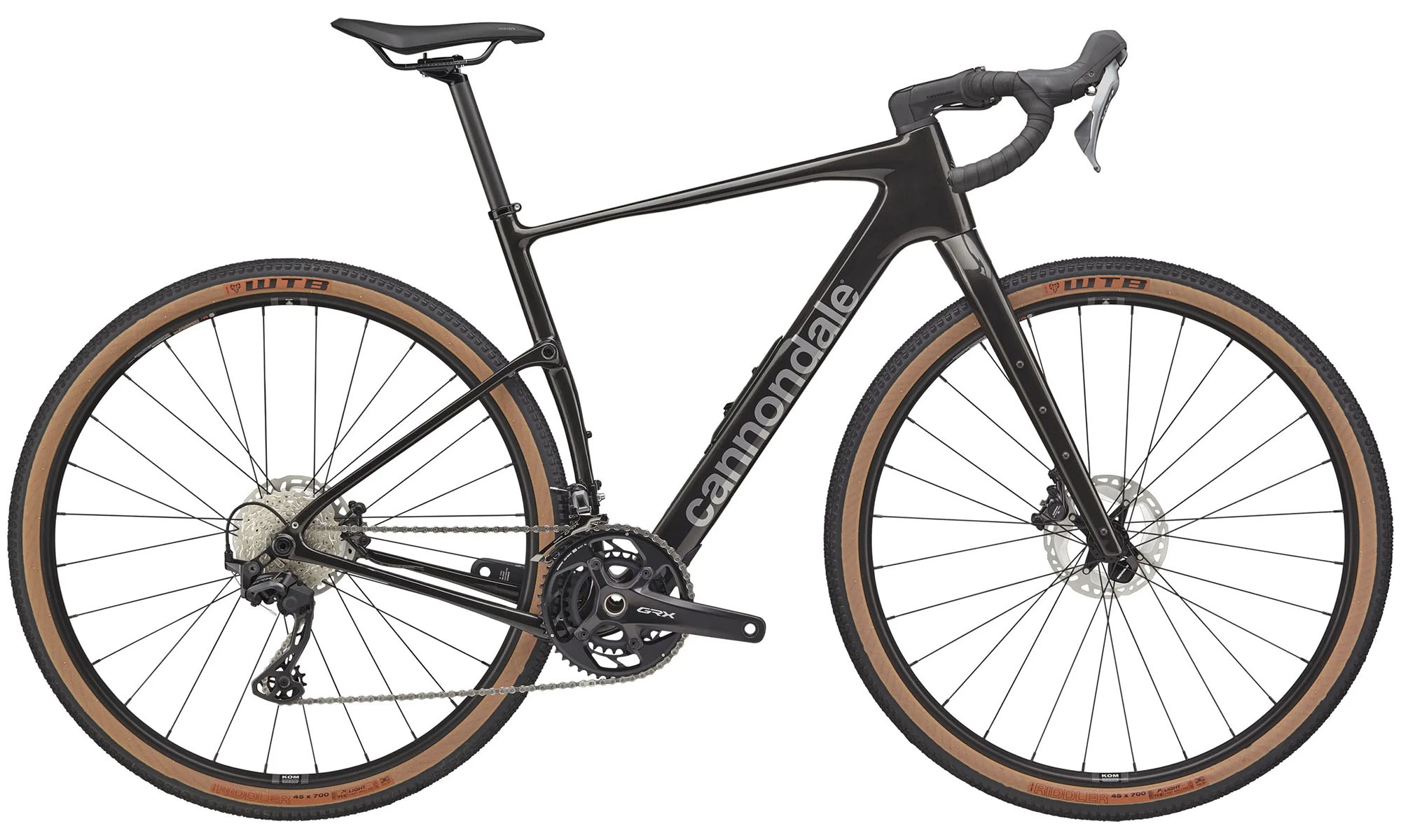 Фотографія Велосипед Cannondale TOPSTONE Carbon 2 GRX 2x 28", размер XL, рама 58, 2025, OBS (серый)