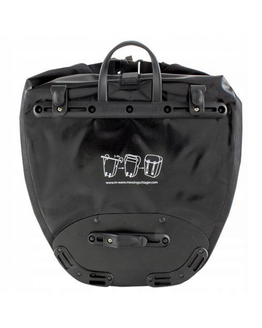 Сумка багажника M-Wave Toronto 2x20L пара чорний 2