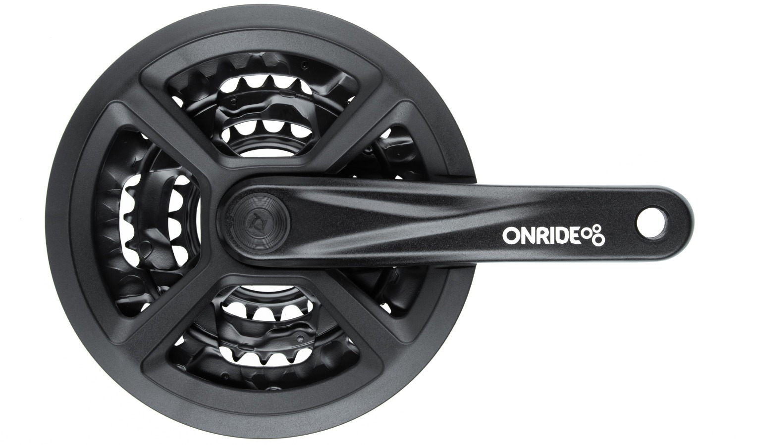 Фотографія Shetons Set of Onride Trio 910p, під квадрата, 170 мм, 22-32-44t, на 9 шва, чорний