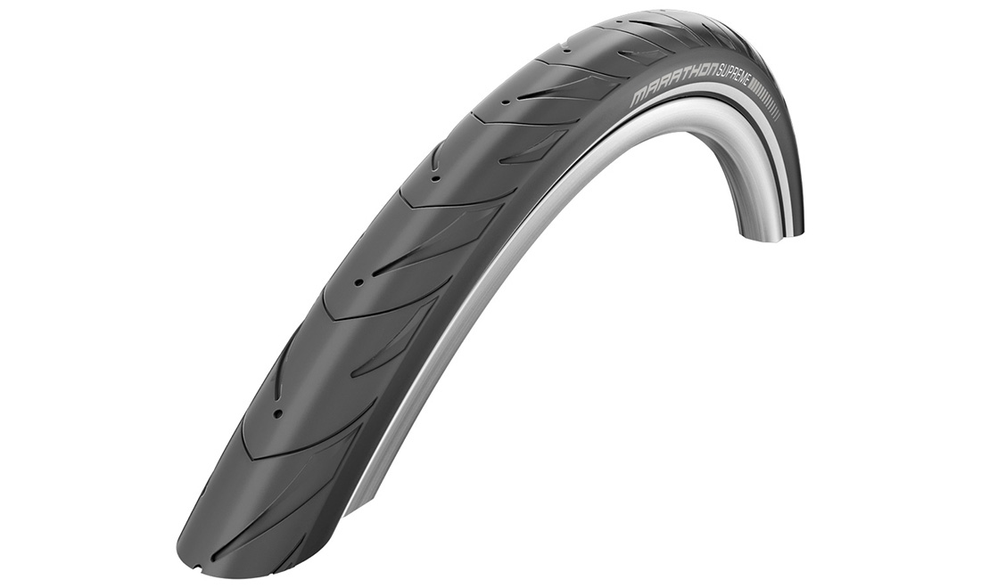 Фотографія Покришка 28x1.25 700x32C (32-622) Schwalbe MARATHON SUPREME V-Guard, Folding B/B-SK+RT HS469 OSC 67EPI