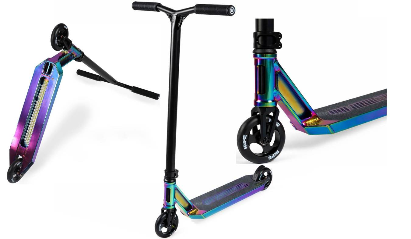 Самокат трюковый Hipe H7 Complete neochrome Самокат трюковый Hipe H7 Complete neochrome