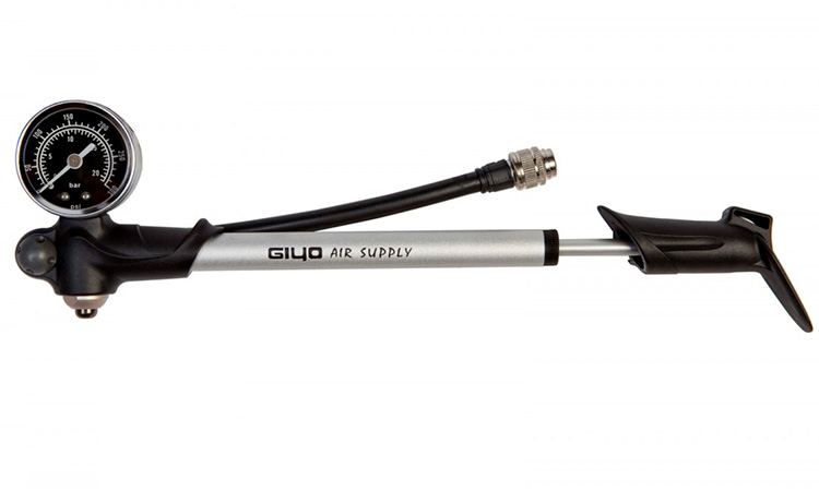 Насос для велосипеда GIYO GS-02PT с манометром