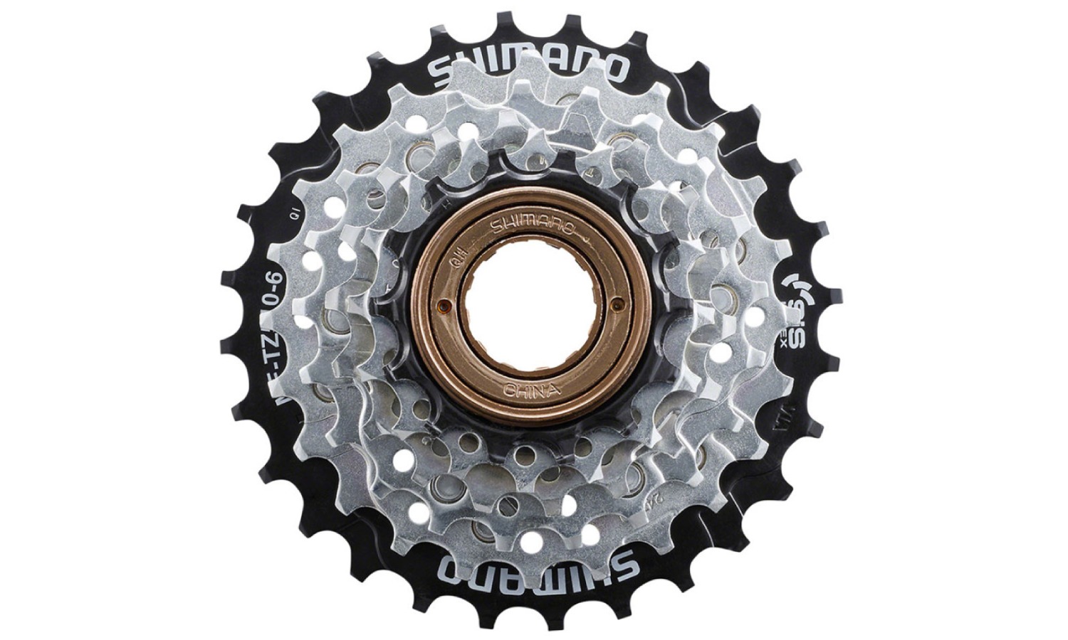 Фотография трещётка Shimano MF-TZ510-7 14-34 серебро 7