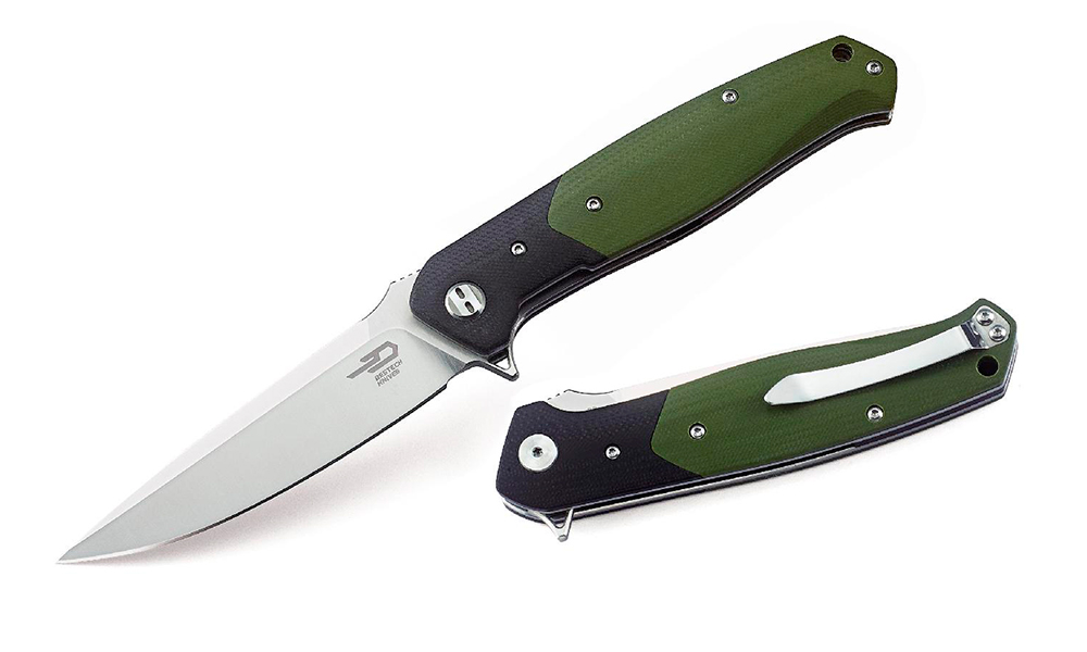 Фотография Складной нож Bestech Knife SWORDFISH черно-зеленый