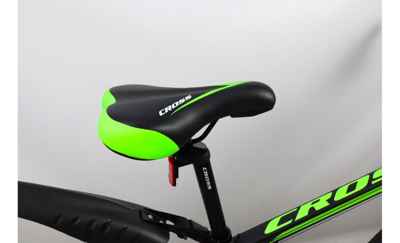 Велосипед Cross XC2721 27" размер М рама 18 2022 Черный-зеленый 4