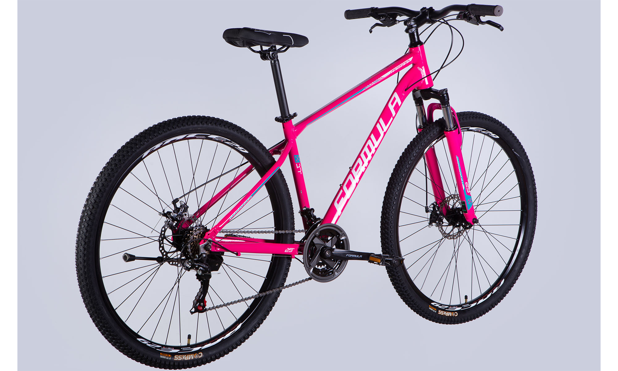 Велосипед Formula MOTION DD FR 29", розмір M, рама 17", 2025, рожево-білий 3 Велосипед Formula MOTION DD FR 29", розмір M, рама 17", 2025, рожево-білий 3
