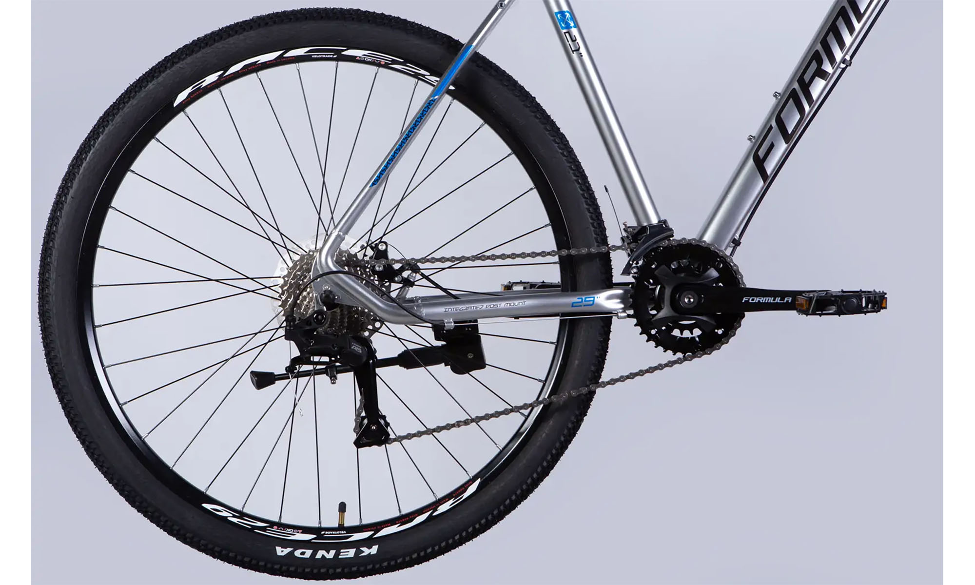 Велосипед Formula ZEPHYR 3.0 DD CS 29", размер XL рама-21", год 2026, серебристый 4 Велосипед Formula ZEPHYR 3.0 DD CS 29", размер XL рама-21", год 2026, серебристый 4
