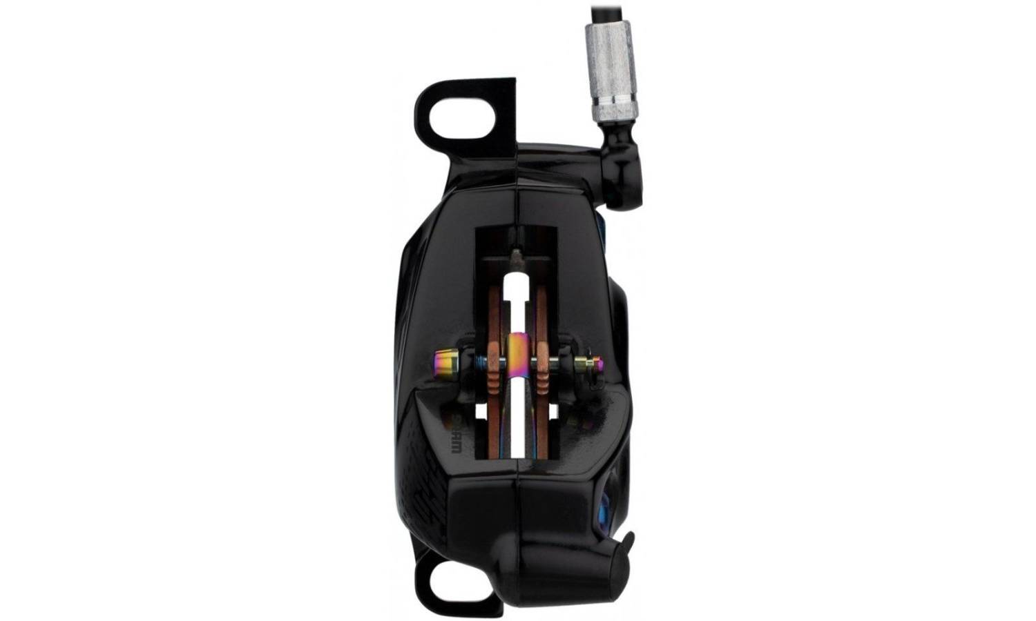 Гальмо дискове SRAM Code RSC Aluminum Lever, Rainbow Hardware, Black Rear 1800mm Hose 6 Гальмо дискове SRAM Code RSC Aluminum Lever, Rainbow Hardware, Black Rear 1800mm Hose 6