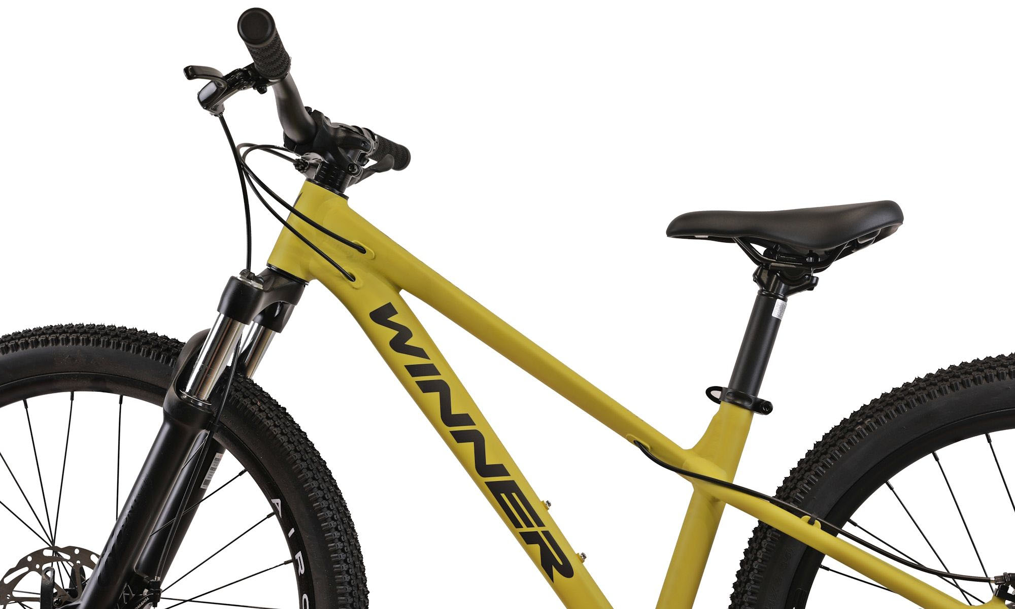 Велосипед WINNER BULLET 24", размер XXS, рама 12", 2025, Салатовый (мат)  5