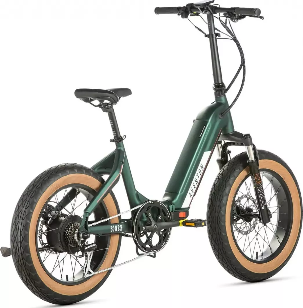Фотографія Електровелосипед Aventon Sinch 500 ST 20" (2023) Зелений 3
