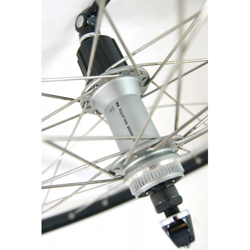 Фотографія Колесо заднє Shimano 28" FH-M4050 Center Lock, чорний 3