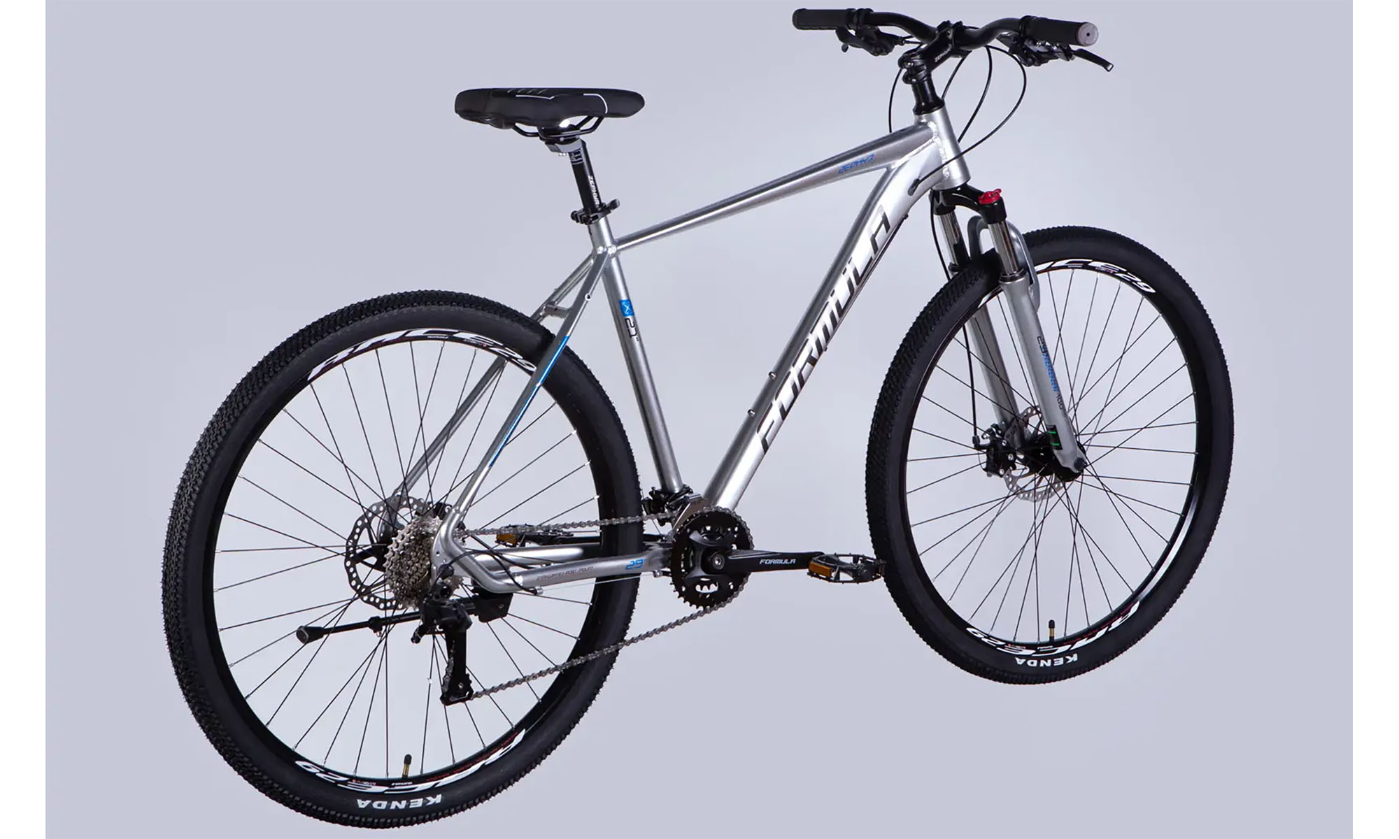 Велосипед Formula ZEPHYR 3.0 DD CS 29", размер XL рама-21", год 2026, серебристый 2 Велосипед Formula ZEPHYR 3.0 DD CS 29", размер XL рама-21", год 2026, серебристый 2
