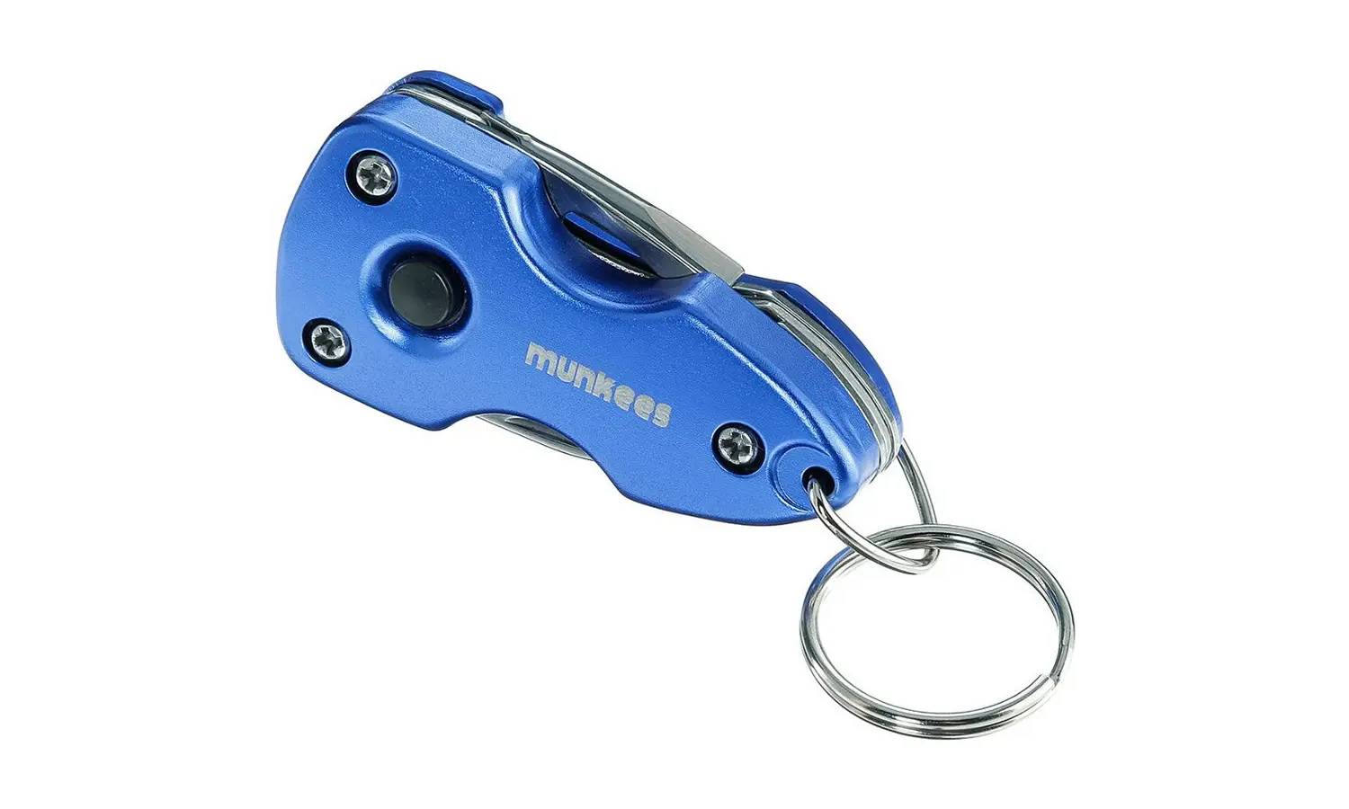 Брелок-мультиинструмент Munkees 2567 Led Light Multi Tool blue 2