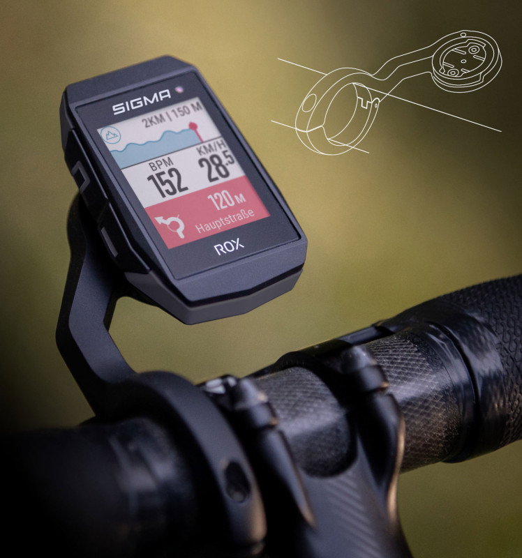 Велокомп'ютер Sigma Sport ROX 11.1 EVO HR Set, Чорний 3
