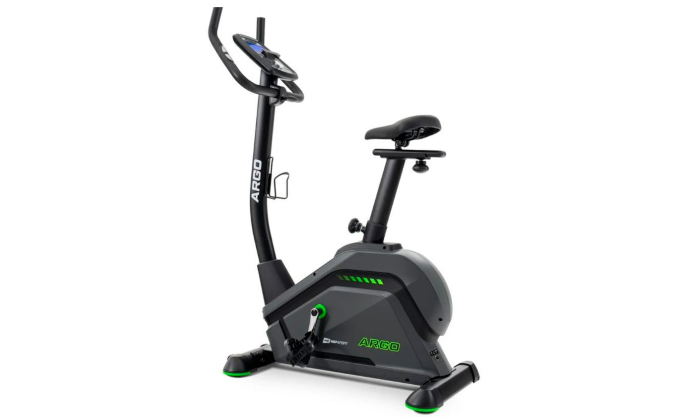 Фотография Велотренажер Hop-Sport HS-120H Argo черно-зеленый 3