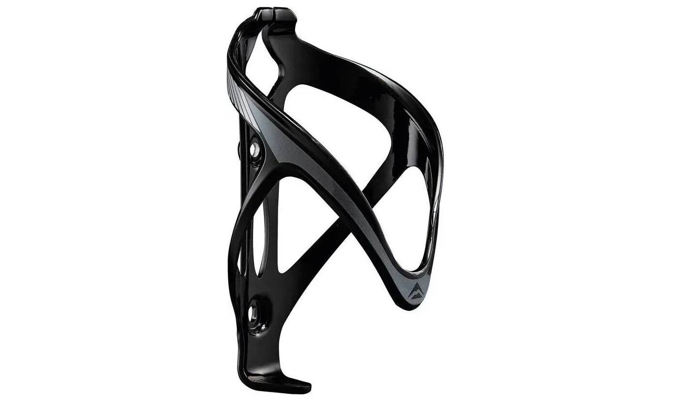 Флягодержатель MERIDA Plastic черный, серебристый Флягодержатель MERIDA Plastic черный, серебристый